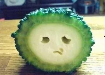 吃绿瓜发苦